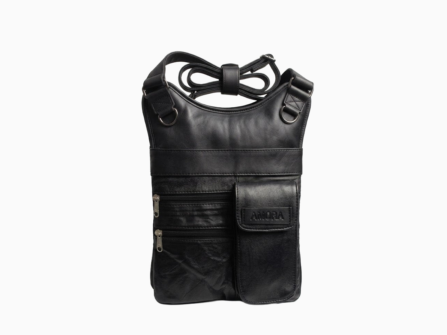 Zip Satchel with Pocket