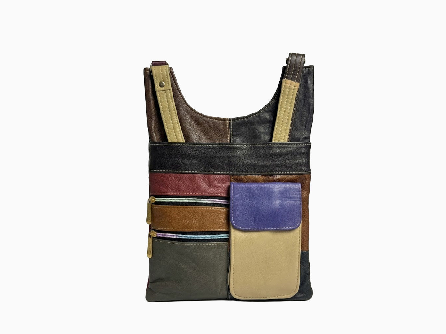 Zip Satchel with Pocket
