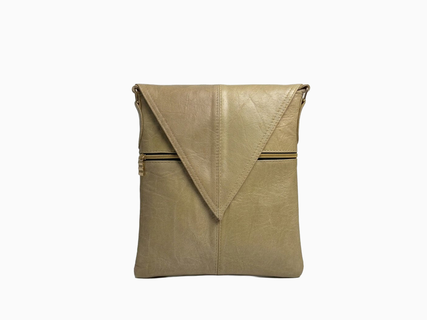 Triangle Flap Satchel