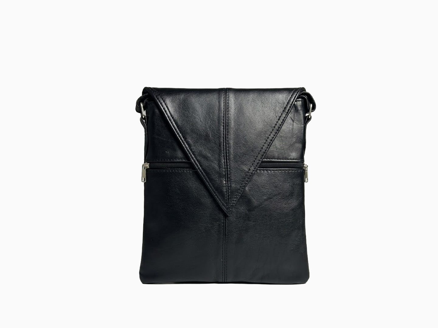 Triangle Flap Satchel