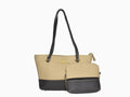 TBM Medium in Beige Black - Tote Bags by Amora Bags