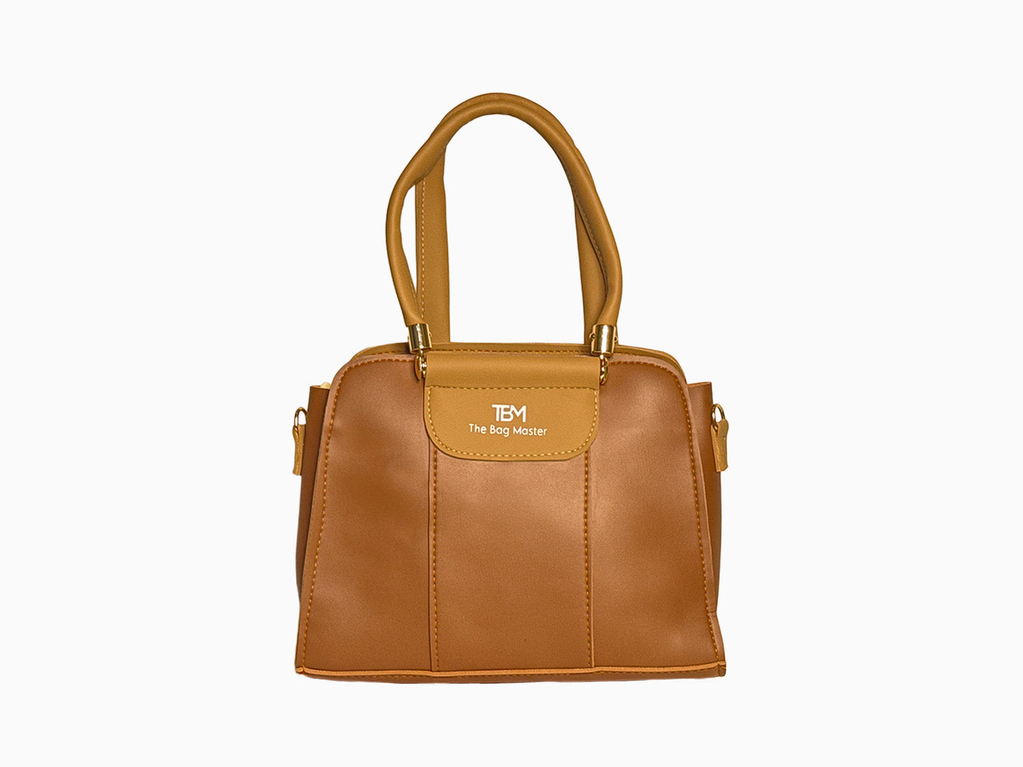 TBM Square Handbag in Chocolate Brown - Handbags by Amora Bags