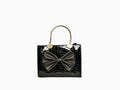 Big Bow in Black - Crossbody Bags by Amora Bags