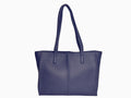 Thick Middle Line in Navy - Tote Bags by Amora Bags