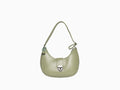 Large Moon Bag in Green - Shoulder Bags by Amora Bags